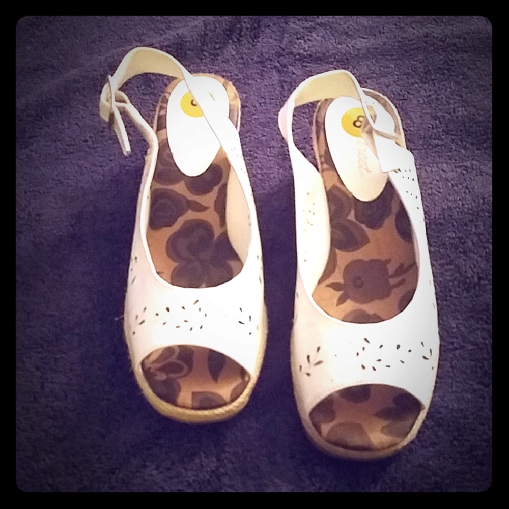 3/$25 Brand New White sandals